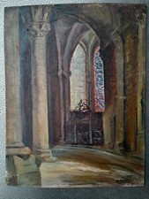 Peinture ancienne intérieur