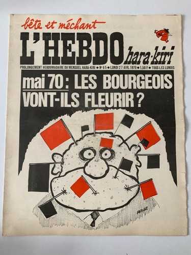 Hara kiri hebdo - kiri, n°65