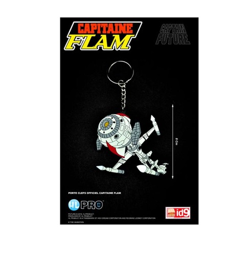 Porte clé capitaine flam - porte,