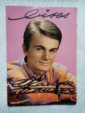 Rare Autographe signé Claude François 1963 dédicace Photo Carte Postale Cloclo