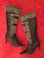 bottes femme fourrure taille