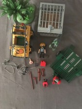 playmobil 4175 Set capture dinosaure deinonychus complet 100% avec notice