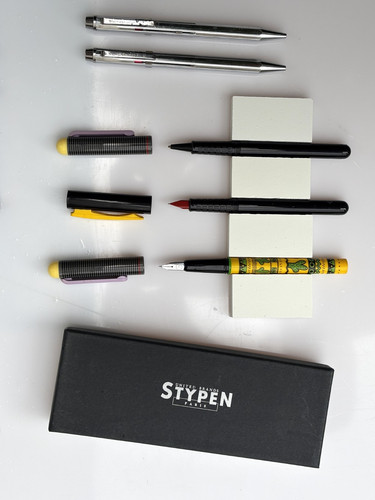Lot stylos plume bille - stylos,