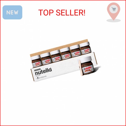 Mini nutella glass jars - glass,
