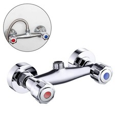 Robinet de douche chromé