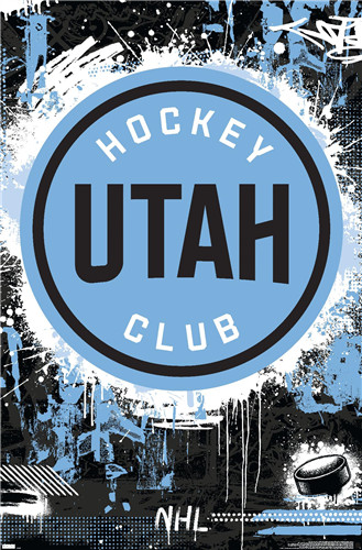 Utah hockey club affiche - utah,