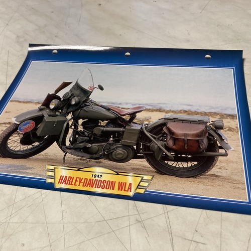 Harley davidson 750 wla 1942 - harley,