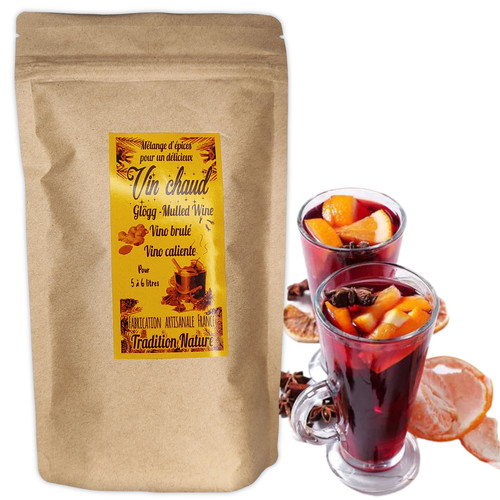Vin chaud mélange - chaud, d'epices