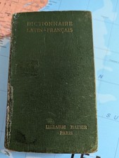 DICTIONNAIRE LATIN-FRANÇAIS - A. GARIEL - ÉDITIONS HATIER 1946