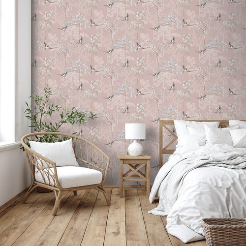 Oriental oiseau jardin papier - oriental,