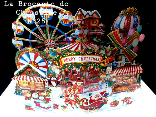 Carte fantaisie pop up - jj/25,