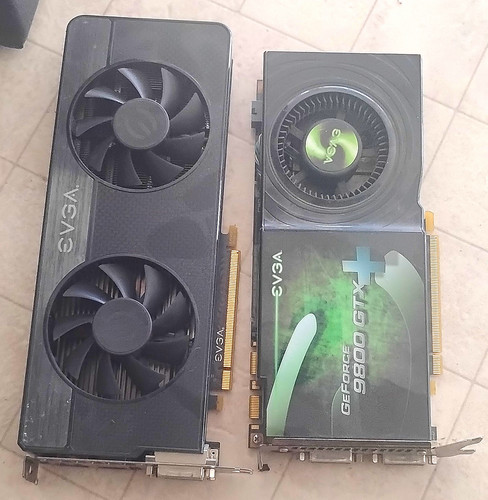 Old video cards for parts - old,