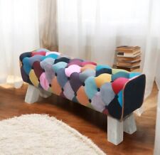 Banc Ottoman En Velours Fait