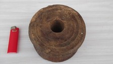 Ancienne roue en bois de poulie / en buis? / Levage