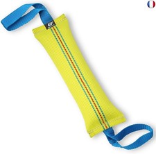 Bull Fit Boudin À Mordre Jouet pour Chien, 30 cm, 2 Anses, en Tuyaux De Lance À 