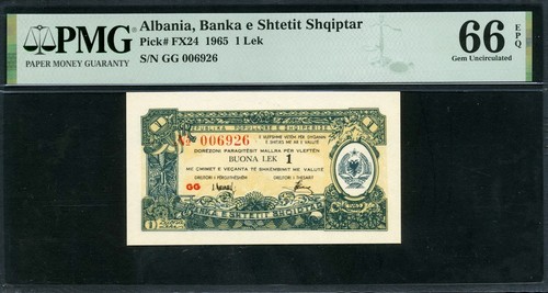 Albania 1965 lek - albania,