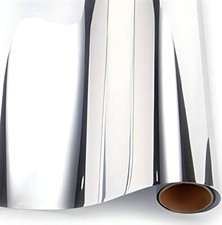 Argent Chrome Film Vinyle