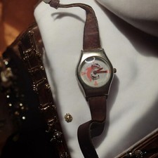 Montre de Collection IK Édition Limitée Bracelet Cuir Vintage