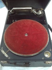 VALISE PORTATIVE COLUMBIA PHONOGRAPHE GRAMOPHONE