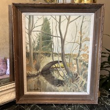 Tableau Huile Sur Toile