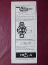 1972 pub montre - montre, breitling