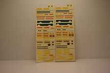 LOT DE 6 PLANCHES DE DÉCALCS