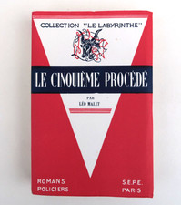 Etat Neuf Tirage de Téte EO Léo Malet Le Cinquiéme Procédé #26/27 S.E.P.E 1947