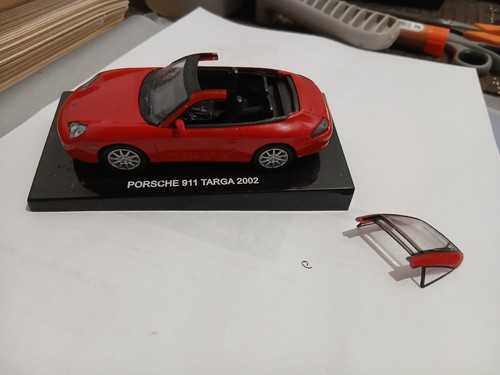 Porsche 911 targa - porsche, rouge