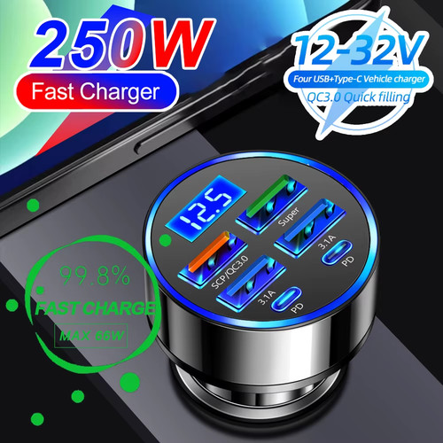 Chargeur voiture usb - usb, rapide
