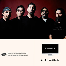 🎸 DEFTONES – Adidas Arena 2026 - Places concert 