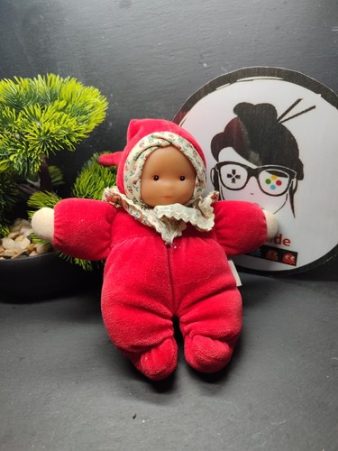 Doudou bébé poupée - , rouge