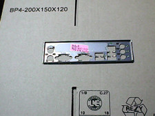 Panneau shield i/o ASROCK N68-GS3 UCC REV G/A 1.02 plaque arriere