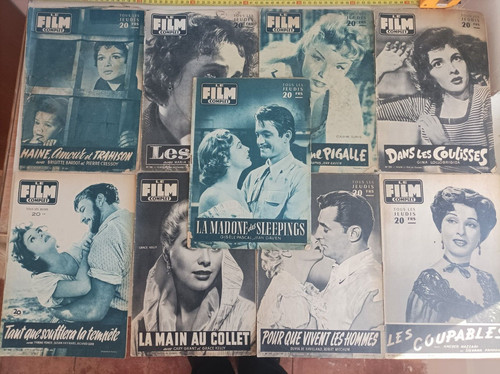 Lot revues cinéma film - lot, 9