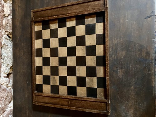 Jeux dame échecs ancien - dame,