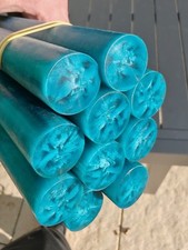 RARE LOT OF 10 OLD LUCITE RODS