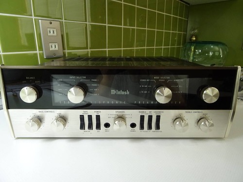 Préampli tube mcintosh c22 - préampli,