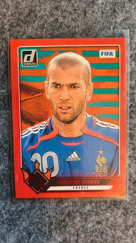 Zinedine zidane rare red pitch - zidane,