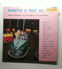 Ref1955 Vinyle 33 Tours  / musette à tout-va Louis Corchia