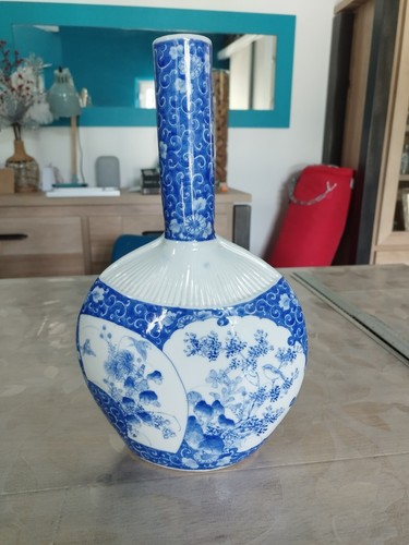 Ancien chine vase bulbe - ancien,