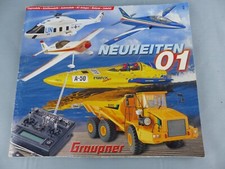 MODELISME RC catalogue GRAUPNER 2001 , 131 pages + liste de tarif