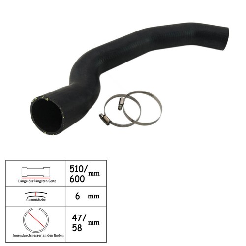 Tuyau intercooler turbo - d'intercooler,