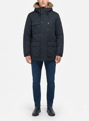 Veste parka capuche en - parka,