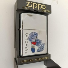 Briquet Zippo 30 nouveau design drapeau national Paraguay PARAGUAY