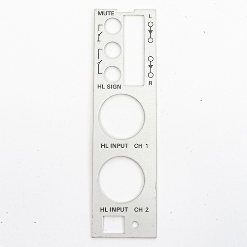 Studer 961 962 - 962, input