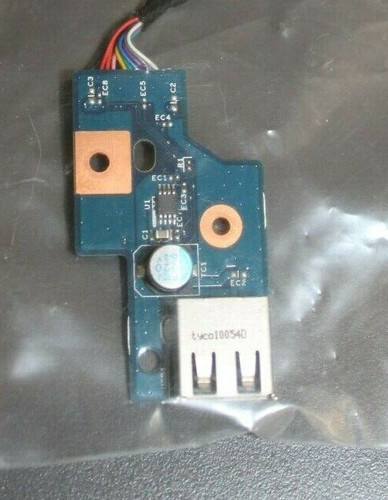 Carte port usb bouton - +, power