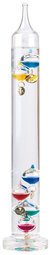 Thermomètre verre galileo - thermomètre, en