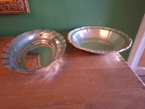 Plats metal argente un - 2, ,