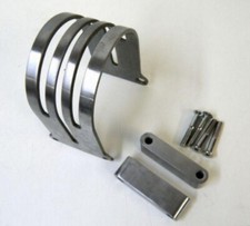 RENFORT DE FOURCHE SLOTTED POLI POUR HARLEY-DAVIDSON