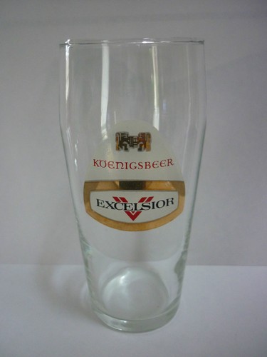 Verre bière publicitaire - a,