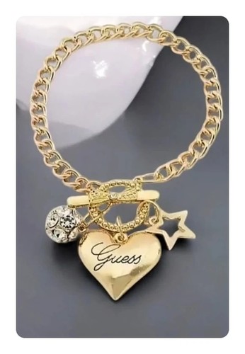 Bracelet guess doré - bracelet,
